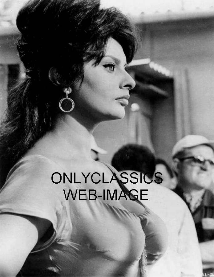 Sexy Busty Pose Actress Sophia Loren Photo Print Pinup Cheesecake